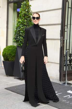 Céline Dion a posé ses valises au Royal Monceau depuis ce week-end