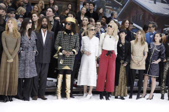 Clémence Poésy, Monica Bellucci et Nicolas Lefebvre, Naomi Campbell, Claudia Schiffer... Un front row royal.