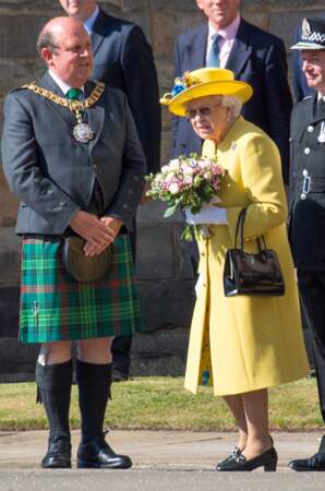 La reine Elisabeth II a lancé la Holyrood Week à Edimbourg le 2 juillet 2018