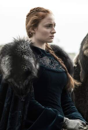 La jolie tresse side hair de Sansa Stark ( Sophie Turner)