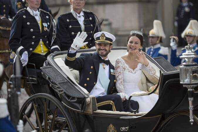 Carl Philip de Suède et Sofia Hellqvist se sont unis à Stockholm le 13 juin 2015