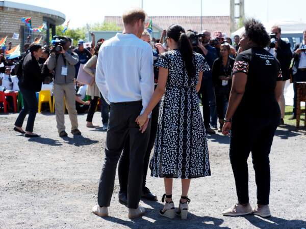 Le prince Harry et Meghan Markle, en Afrique du Sud, le 23 septembre 2019.