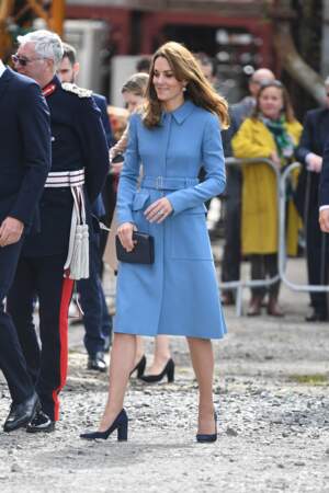 Kate Middleton a été aperçue lors d'une visite à Birkenhead ce jeudi 25 septembre