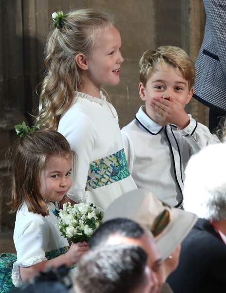 Quand la princesse Charlotte et le prince George ont raté l'école pour assister au mariage d'Eugenie d'York