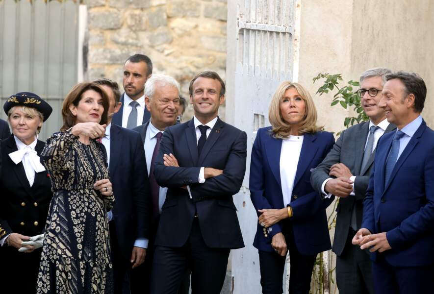 Emmanuel et Brigitte Macron ont lancé ce 20 septembre les 36e Jounées du Patrimoine en Seine-et-Marne.