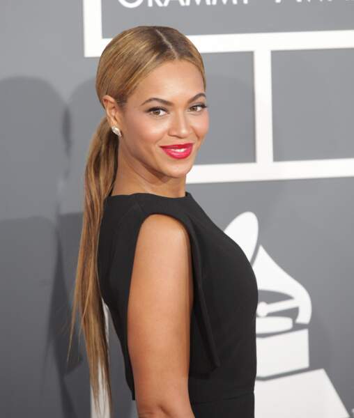 On adore la queue-de-cheval extra longue de Beyoncé, simple et efficace