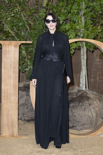 Monica Bellucci a été aperçue au défilé Dior ce mardi 24 septembre à Paris