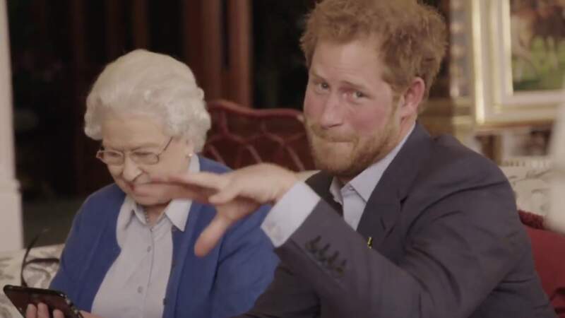 Quand Harry a fait participer la reine à une video promotionnelle pour les Invictus Games