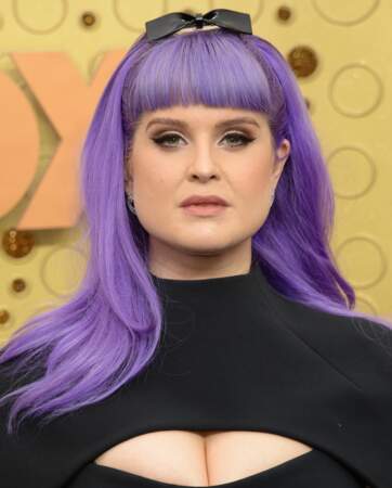 La coloration violette de Kelly Osbourne 