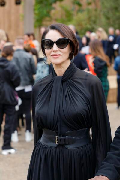 Monica Bellucci était une fois de plus ravissante au défilé Dior ce mardi 24 septembre
