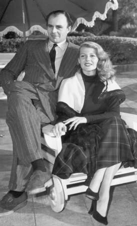 Rita Hayworth a mis sa carrière de comédienne entre parenthèse pour épouser le prince Ali Khan en 1949