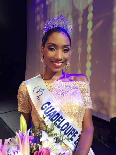 Johane Matignon élue Miss Guadeloupe le 22 juillet 2017 au Gosier