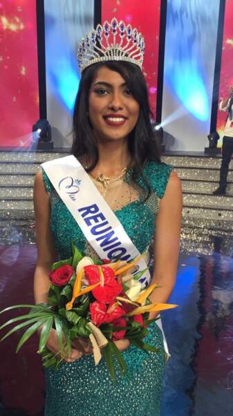 Audrey Chane Pao Kan élue Miss Réunion le 26 aout 2017 à Saint Denis