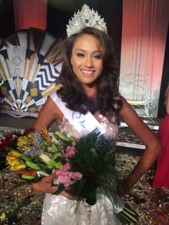 Levina Napoleon élue Miss Nouvelle-Caledonie le 19 août 2017 à Païta