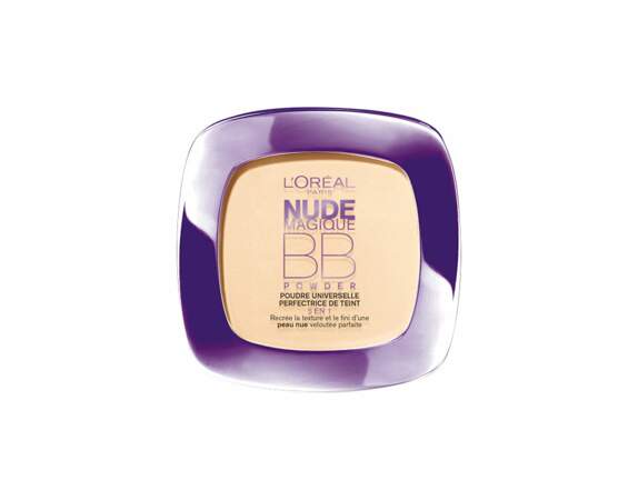 L'Oréal, poudre compacte Nude Magique BB powder, 14,40€