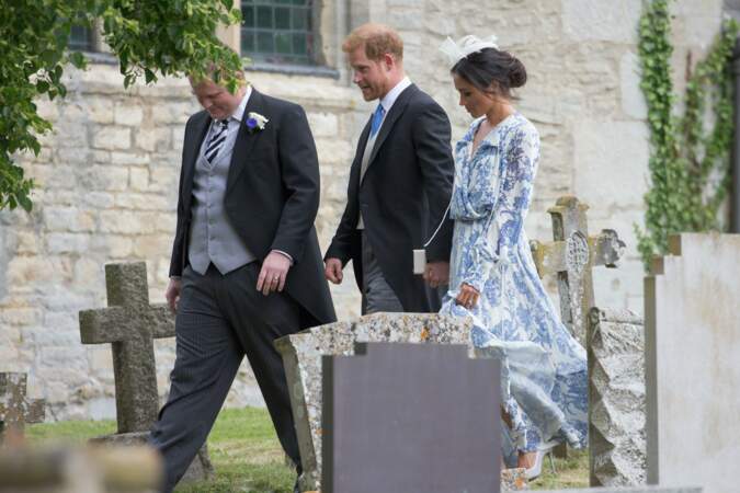 Meghan Markle et le prince Harry ont assisté au mariage de la nièce de Lady Diana.