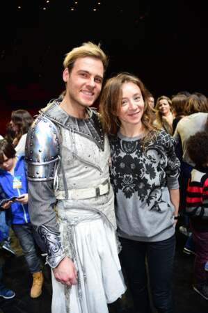 Sylvie Testud et Charlie Boisseau (Lancelot)
