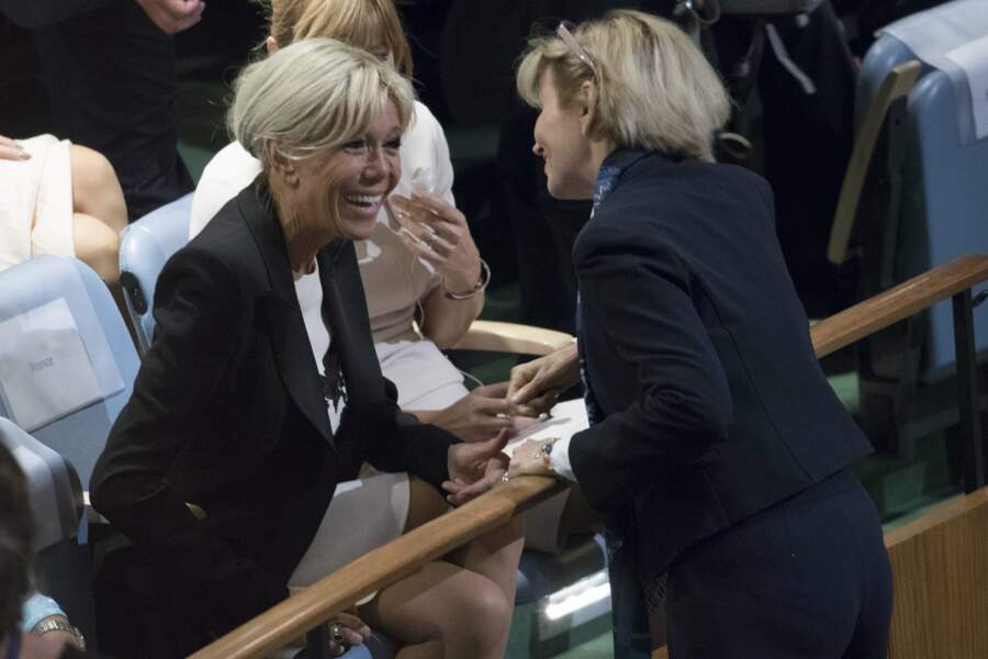 Brigitte Macron a accompagné Emmanuel Macron à l'ONU