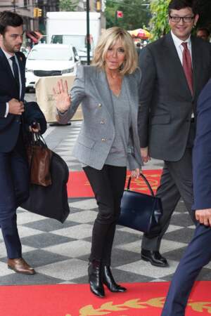 Brigitte Macron est arrivée à New York lundi 18 septembre