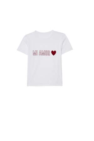 T-shirt en coton imprimé, 15 €, CollectionIRL by Showroomprive.