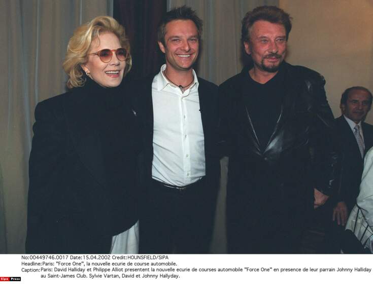 2002. Sylvie, David et Johnny