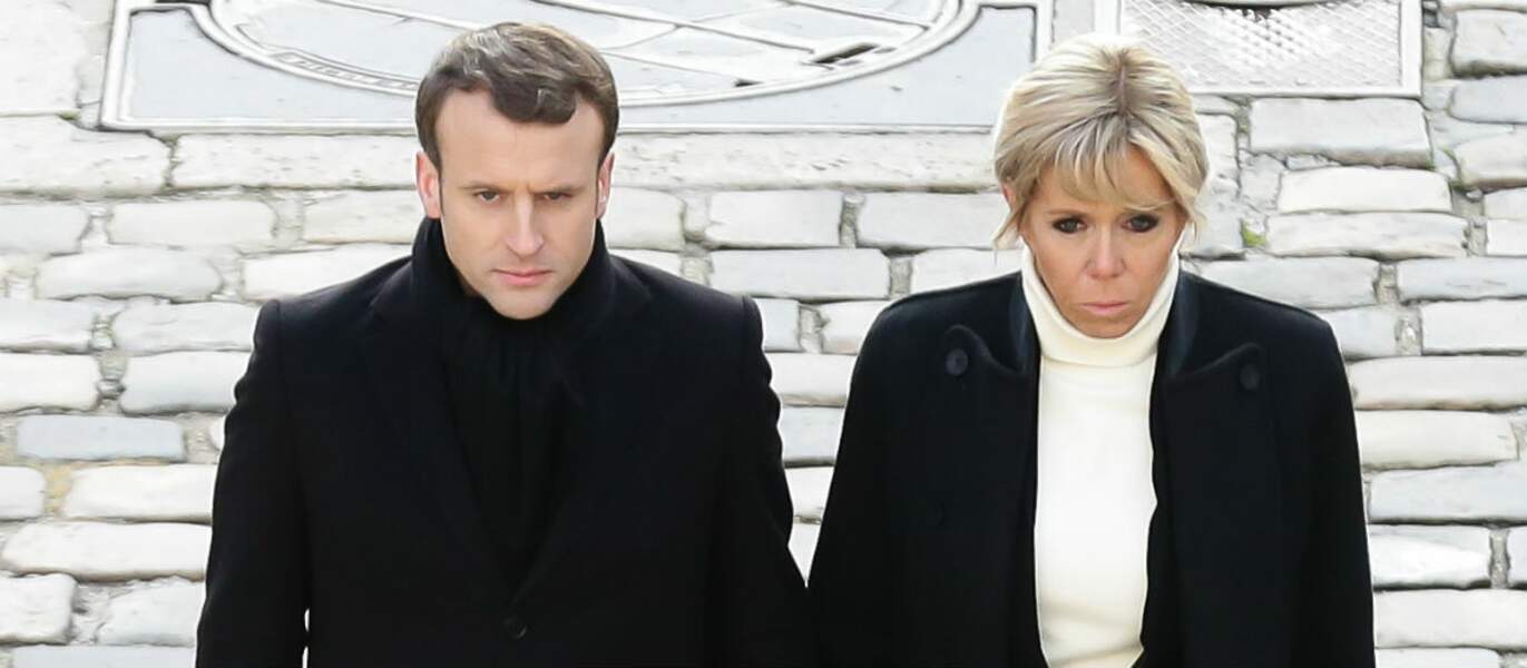 Brigitte et Emmanuel Macron : un couple uni, soudé et très ému
