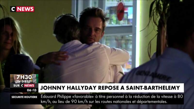 Obsèques de Johnny Hallyday à St Barth : David au Jojo Burger