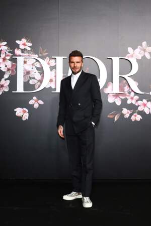 David Beckham ultra-élégant en Dior