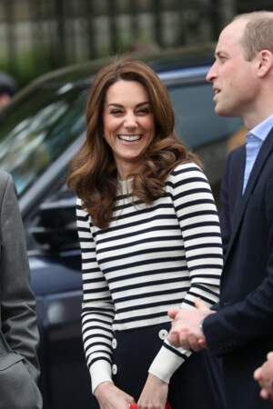 Kate Middleton affiche un large sourire communicatif ce mardi 7 mai