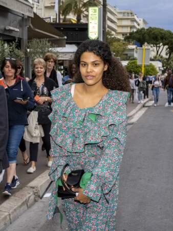 Tina Kunakey, la jeune top de 22 ans, sublime à Cannes, devrait monter les marches du festival de Cannes 