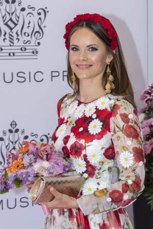 Sofia de Suède a craqué pour une paire de boucles d'oreilles de la marque Gas Bijoux comme Meghan Markle
