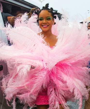 Rihanna s'élance dans la parade