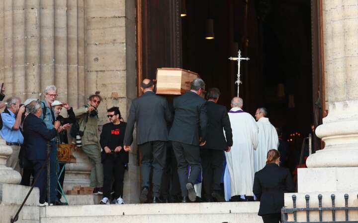 Obsèques de Jean-Pierre Mocky en l'église Saint-Sulpice