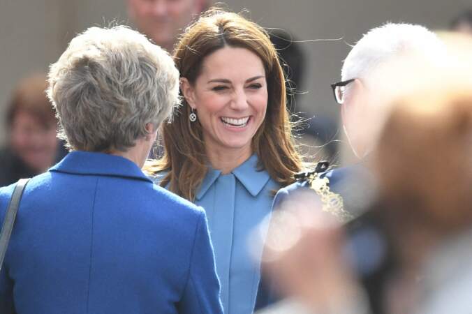 Kate Middleton semblait très détendue lors de cette journée passée aux côtés du prince William