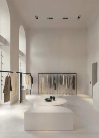 La marque éthique chinoise ICICLE arrive à Paris, avenue George V, dans une boutique minimaliste de 700m2.
