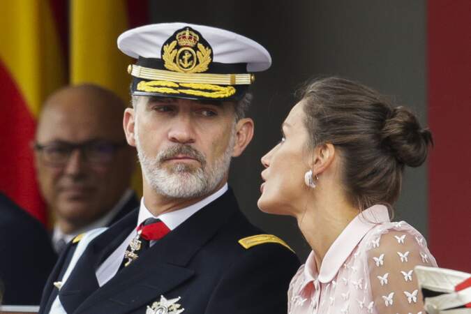 Le roi Felipe VI d'Espagne, est évidemment de la partie pour cette journée nationale.
