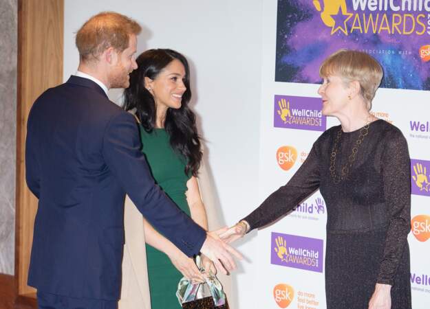 Meghan Markle et le prince Harry à la soirée des WellChild Awards.