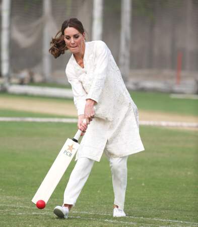 Kate Middleton a montré ses talents de batteuse