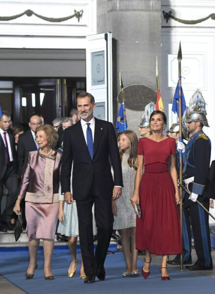 Une cérémonie qui a permis à Leonor d'Espagne de prononcer son premier discours en tant que princesse des Asturies