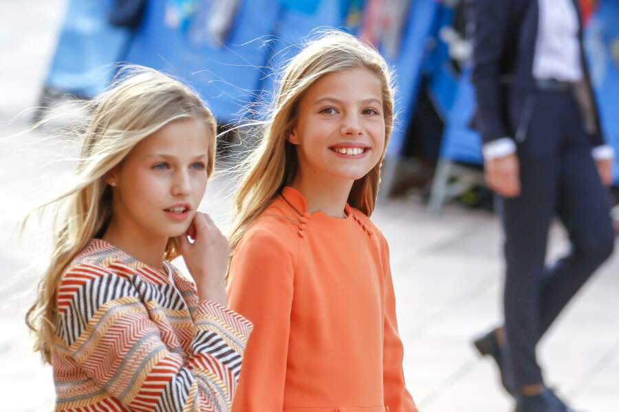 Les deux princesses d'Espagne ont fait sensation dans des tenues colorées
