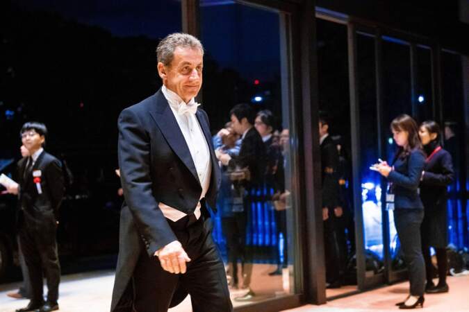 Nicolas Sarkozy, aussi, était présent pour cet événement haut en couleur.
