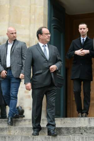 François Hollande a souhaité rendre hommage à l'acteur de Profilage