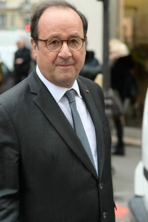 François Hollande, ému lors des obsèques de l'acteur de Profilage, Jean-Michel Martial 