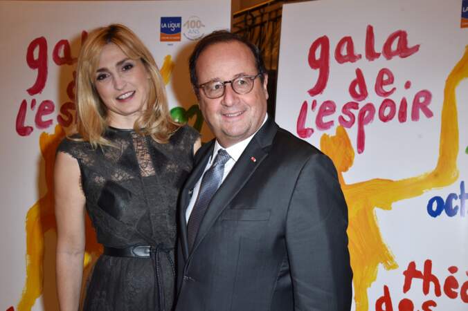 François Hollande et Julie Gayet plus radieux que jamais