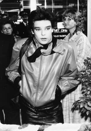Stéphanie de Monaco en blouson et jupe en cuir : le look so 80's de la princesse, lors d'un séjour à Londres en 1987 