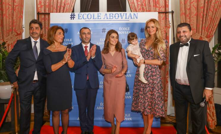 Ce samedi 26 octobre, Aram Ohanian et Adriana Karembeu étaient les invités d'honneur d'une soirée caritative organisée au profit de l'école arménienne Abovian