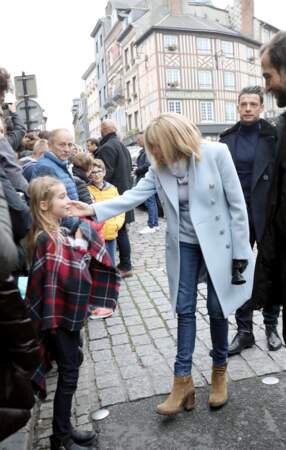 Pour Halloween, Brigitte Macron a rencontré des enfants