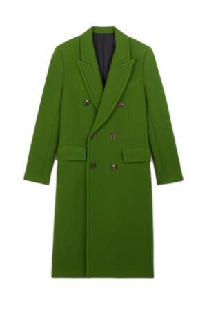Manteau en laine, 820 €, Ami. 