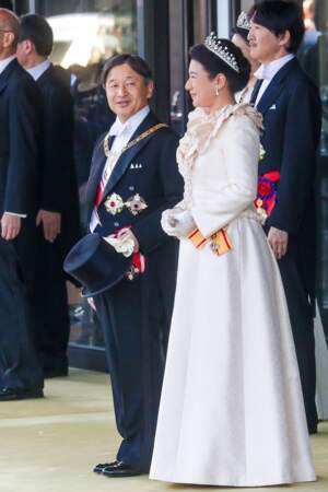 L'empereur Naruhito et son épouse, l'impératrice Masako
