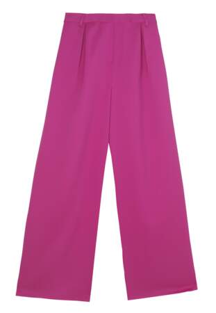 Pantalon large rose, prix sur demande, Amazon Fashion x Leonie Hanne.